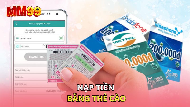 Nạp tiền bằng thẻ cào