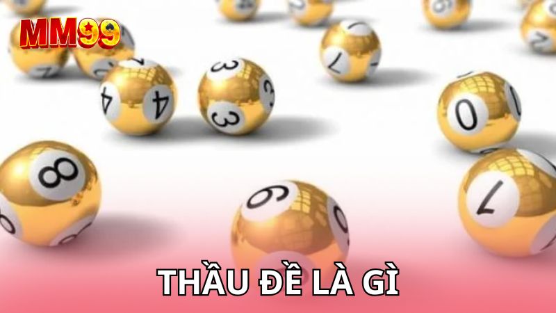 Tìm hiểu thầu đề là gì